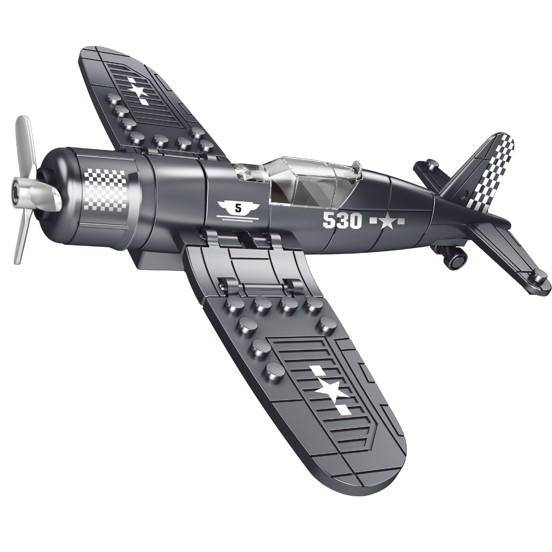 Brinquedo De Montar Inblox Avião Arktoys