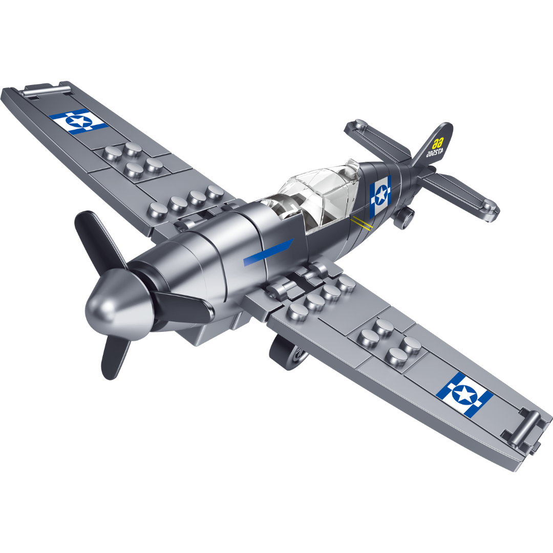 Brinquedo De Montar Inblox Avião Arktoys