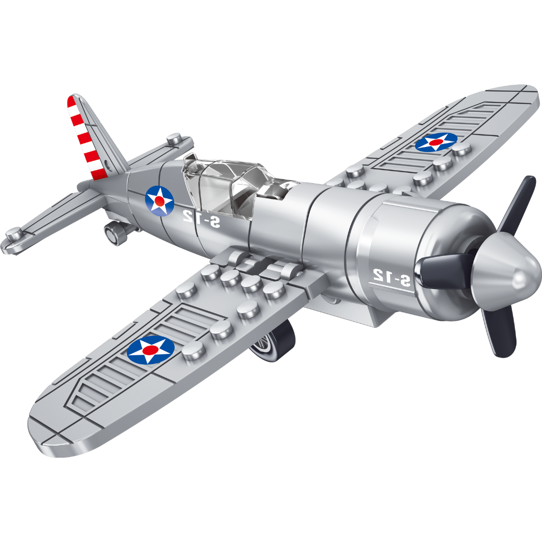 Brinquedo De Montar Inblox Avião Arktoys
