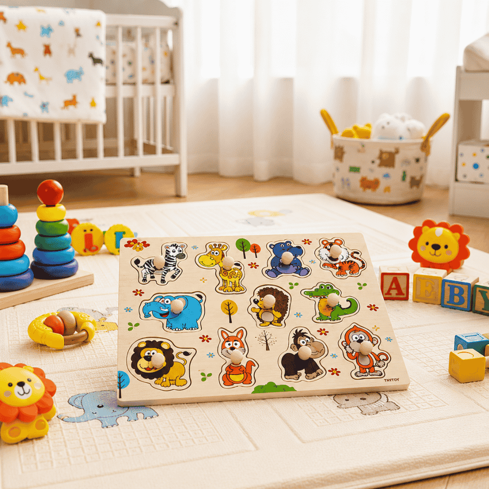 Brinquedo de Madeira Encaixe Arktoys