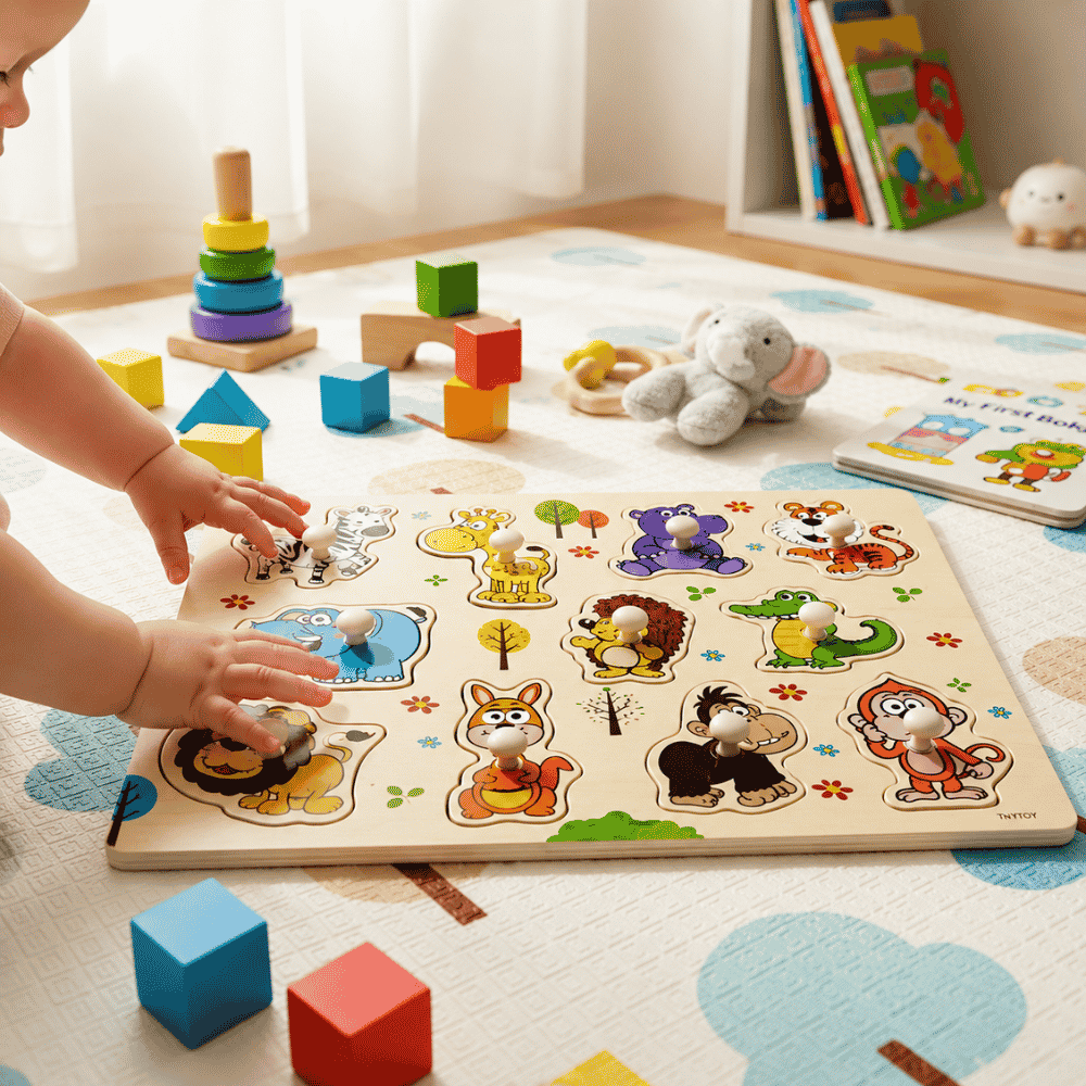 Brinquedo de Madeira Encaixe Arktoys