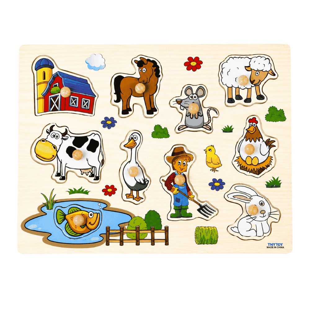 Brinquedo de Madeira Encaixe Arktoys