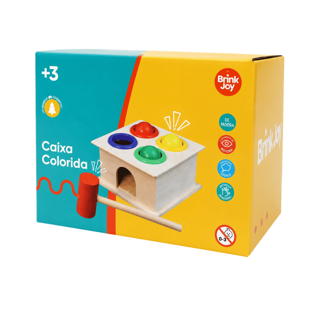 Brinquedo Educativo Caixa Color Arktoys