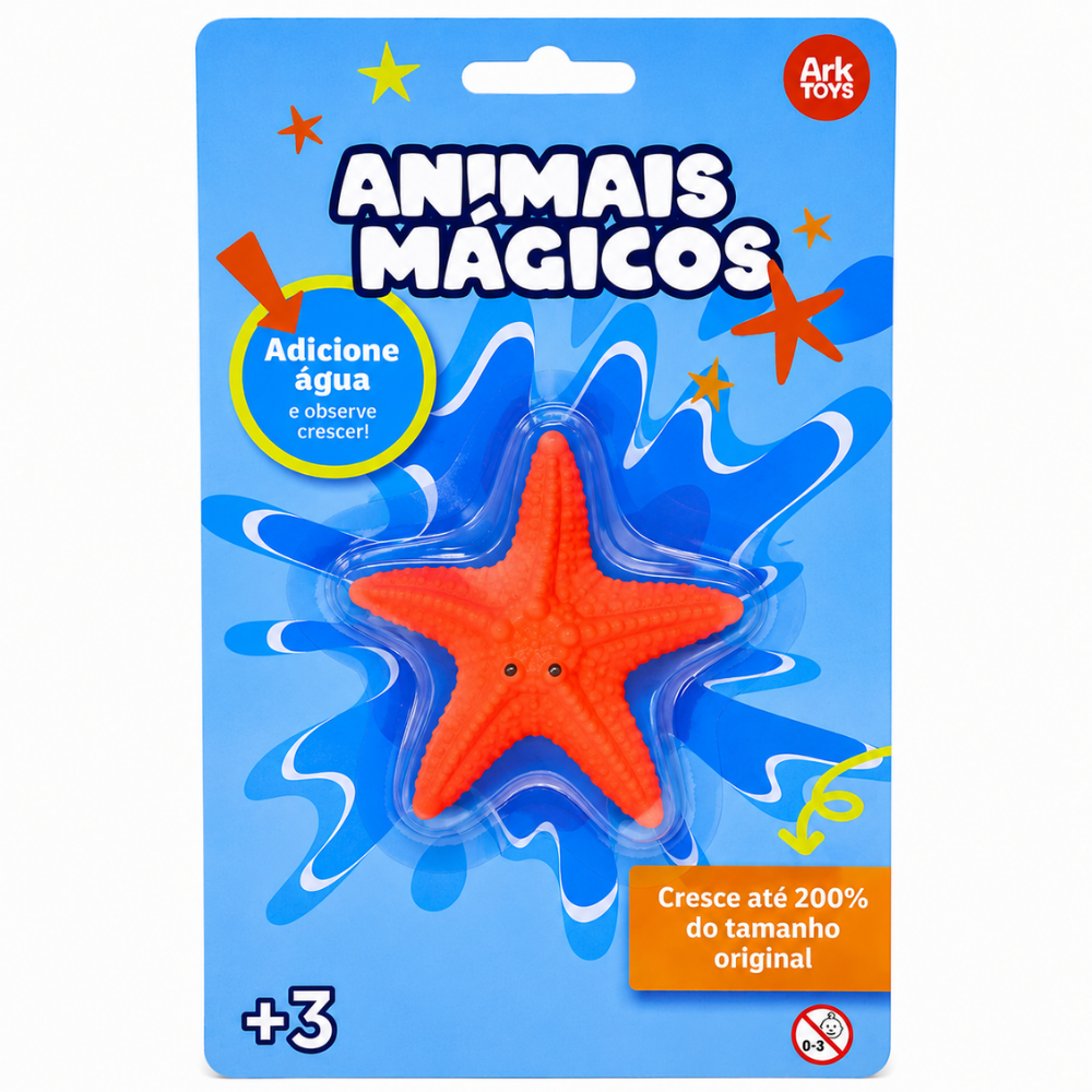 Animais Mágicos Fundo do Mar Ark Toys