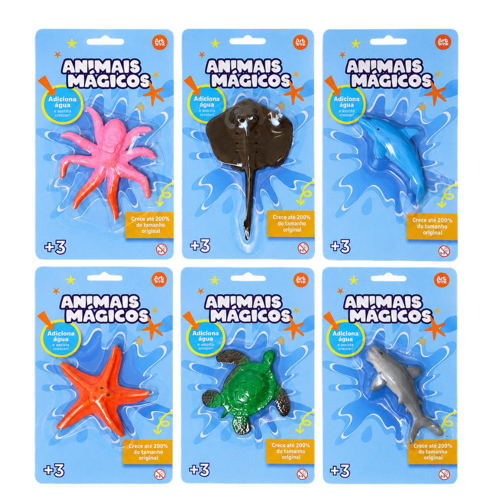 Animais Mágicos Fundo do Mar Ark Toys