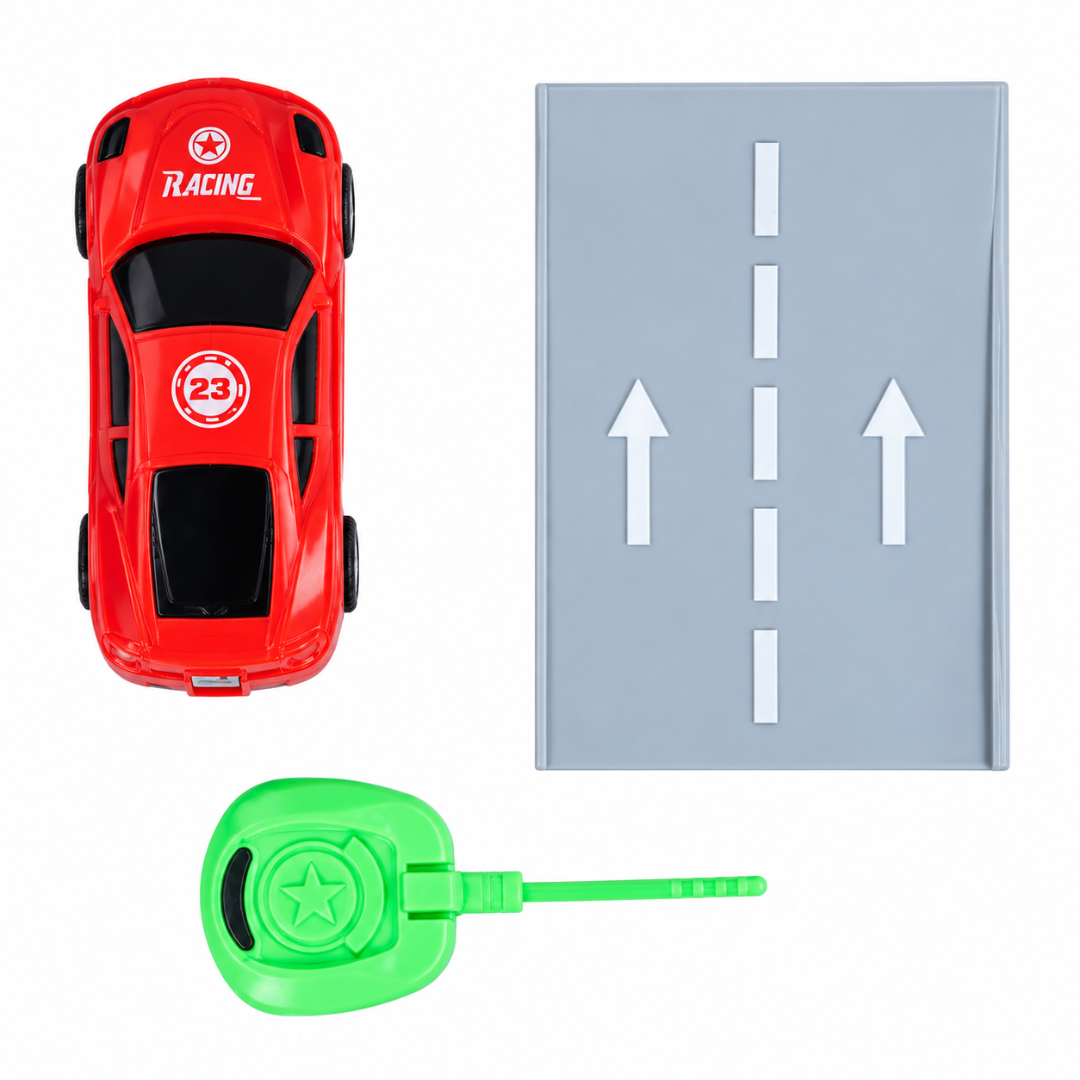 Carro com Impulsionador e Rampa ArkToys