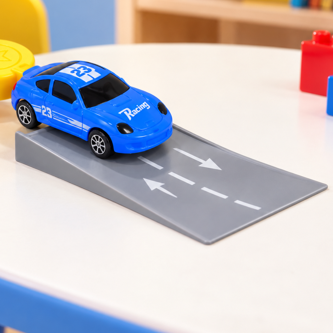 Carro com Impulsionador e Rampa ArkToys