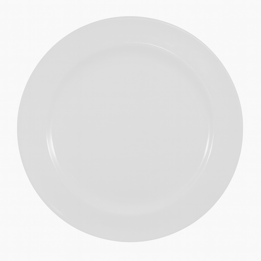 Prato para Bolo Branco 35cm Melamina Utilgoods