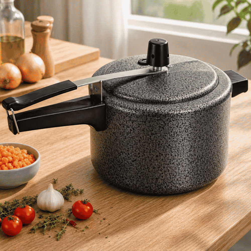 Panela de Pressão 4,5L Craqueada Alumini