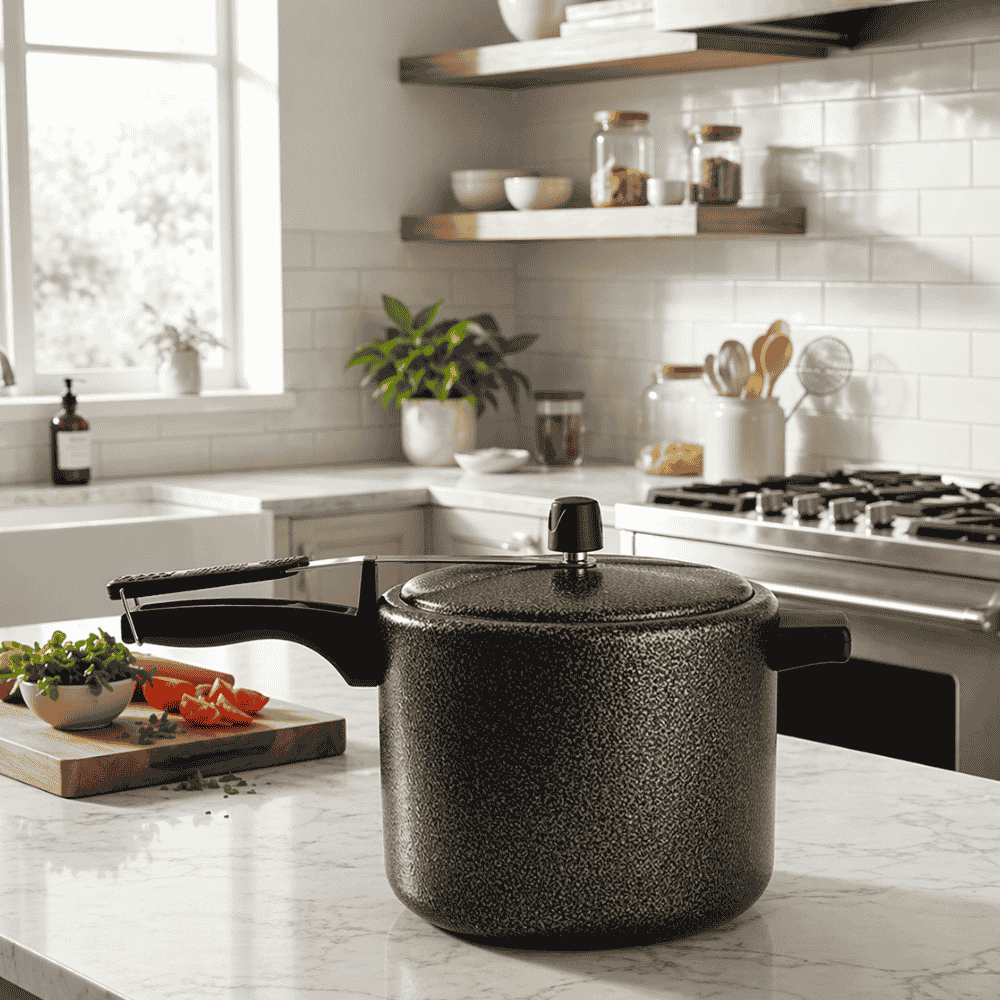 Panela de Pressão 7L Craqueada Alumini
