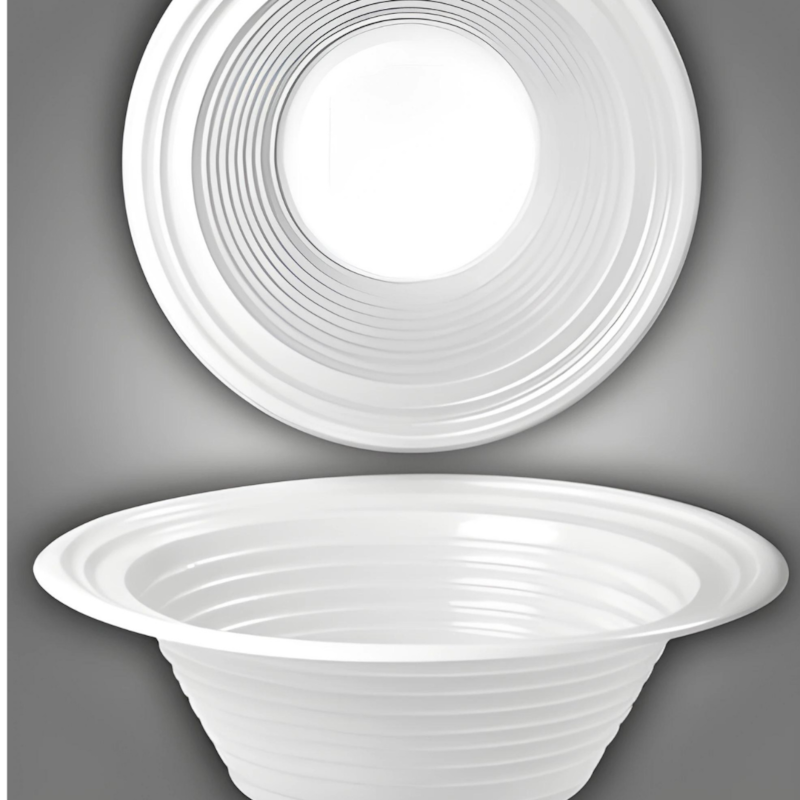 Prato Desc Bco Fundo C/10 Copozan