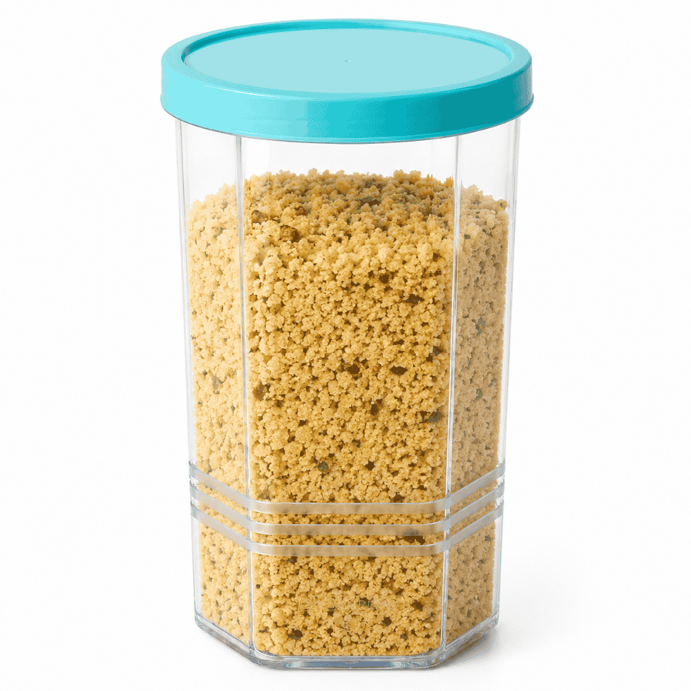 Pote C/Rosca Sextavado 650ml Ercaplast