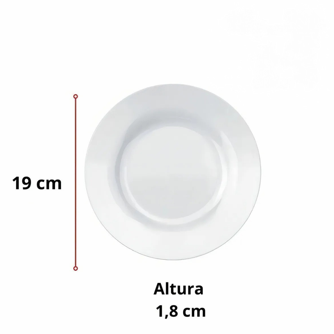 Prato Opaline Sobremesa Nadir