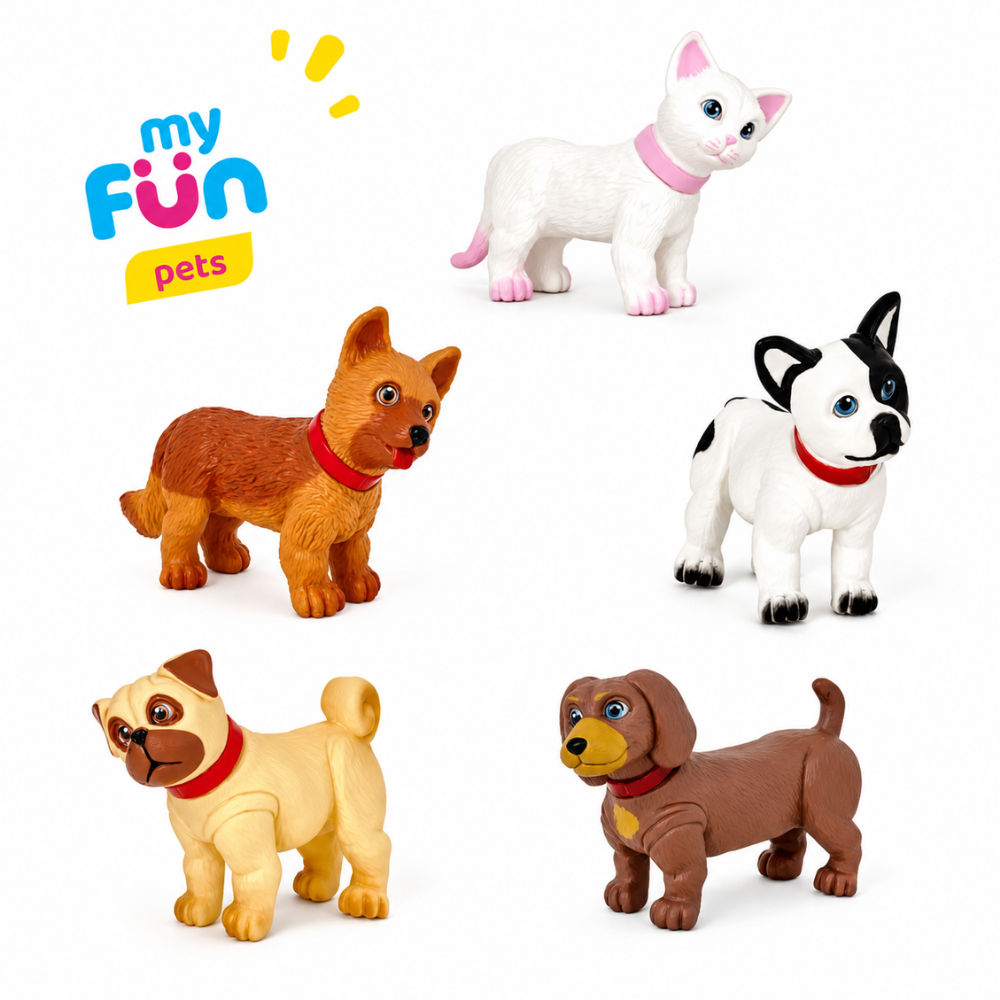 My Fun Pets Animais Sortidos Colecionáveis Adijomar