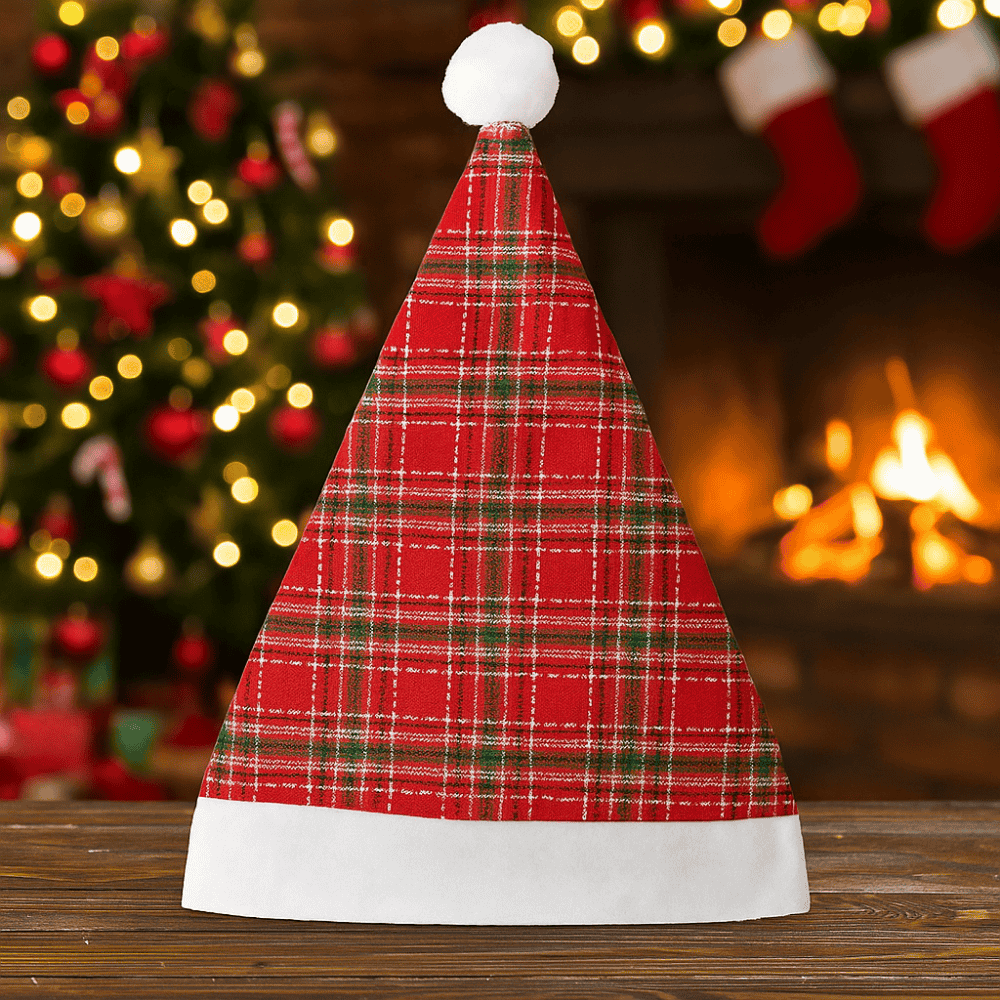 Gorro de Natal Vermelho 39x29cm Multiart