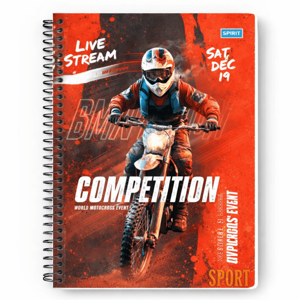 Caderno Sport Cd 20M 320Fls Smart