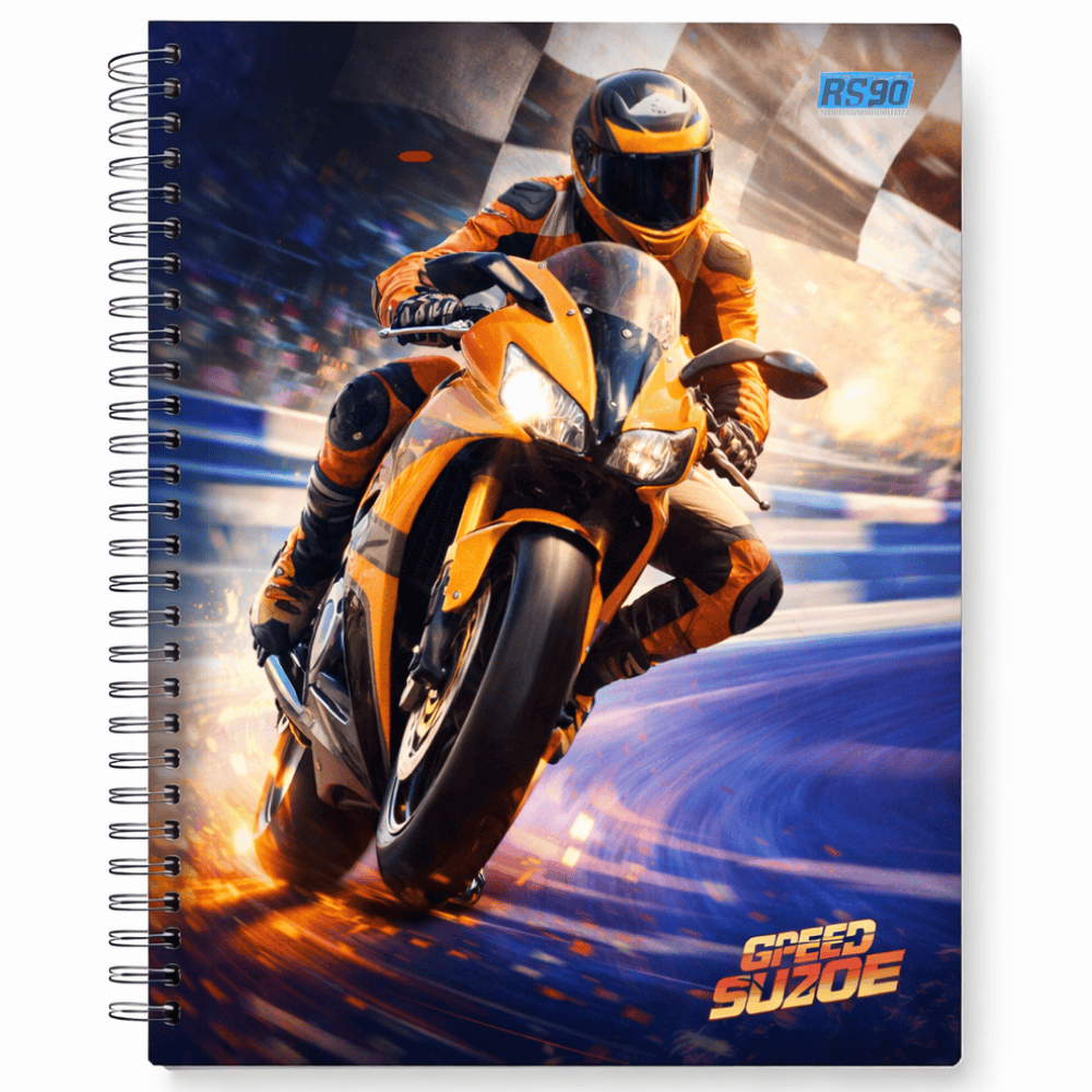 Caderno Fast Drive Cd 20M 320Fls Smart