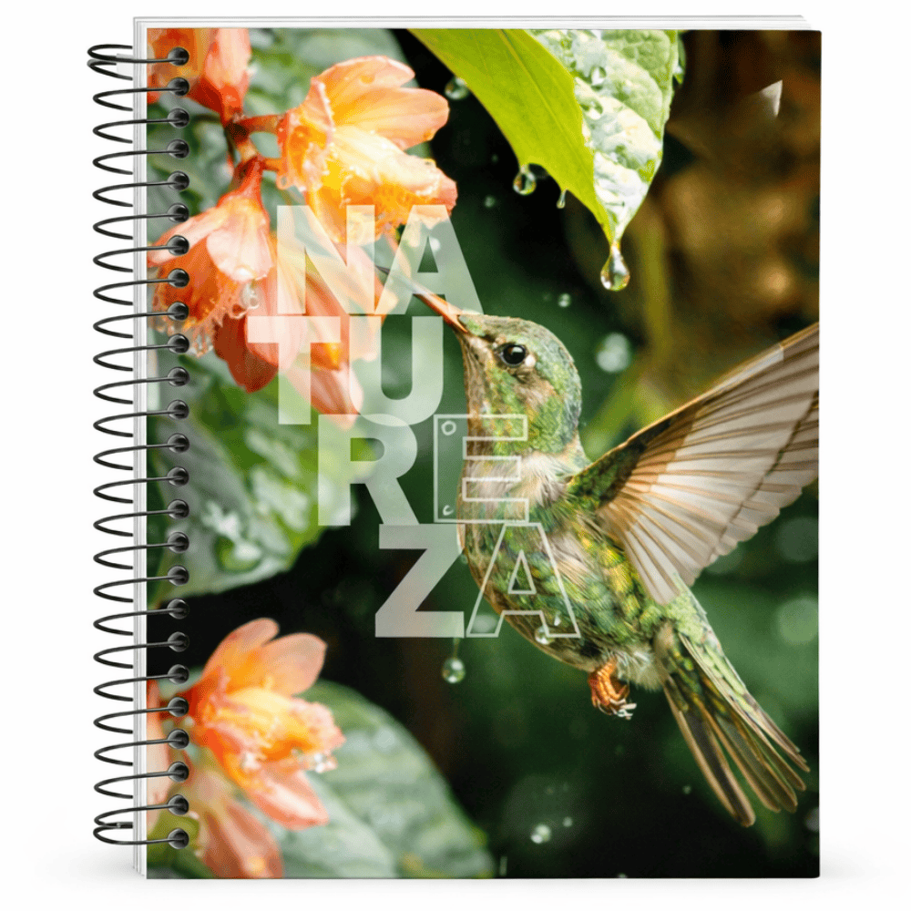 Caderno Univ Espiral Nature Cd 20M 320Fls Smart