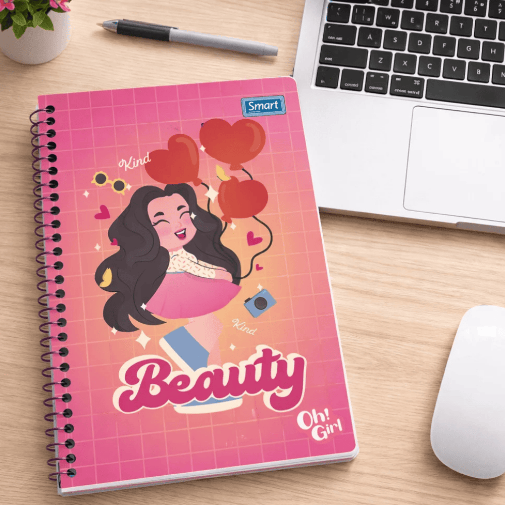 Caderno Oh Girl Cd 15M 240Fls Smart