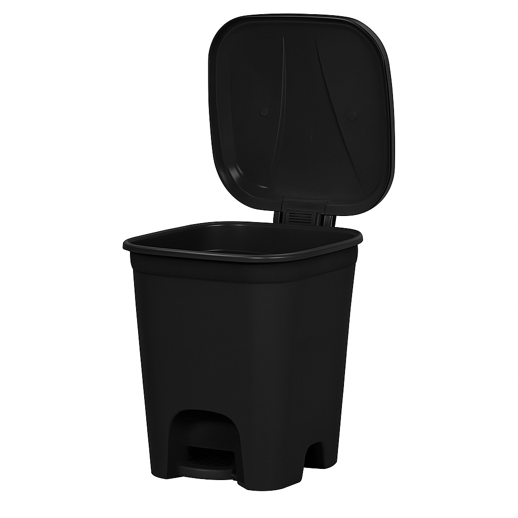 Lixeira Qd C/Pedal 14L Rischioto 3042Pr