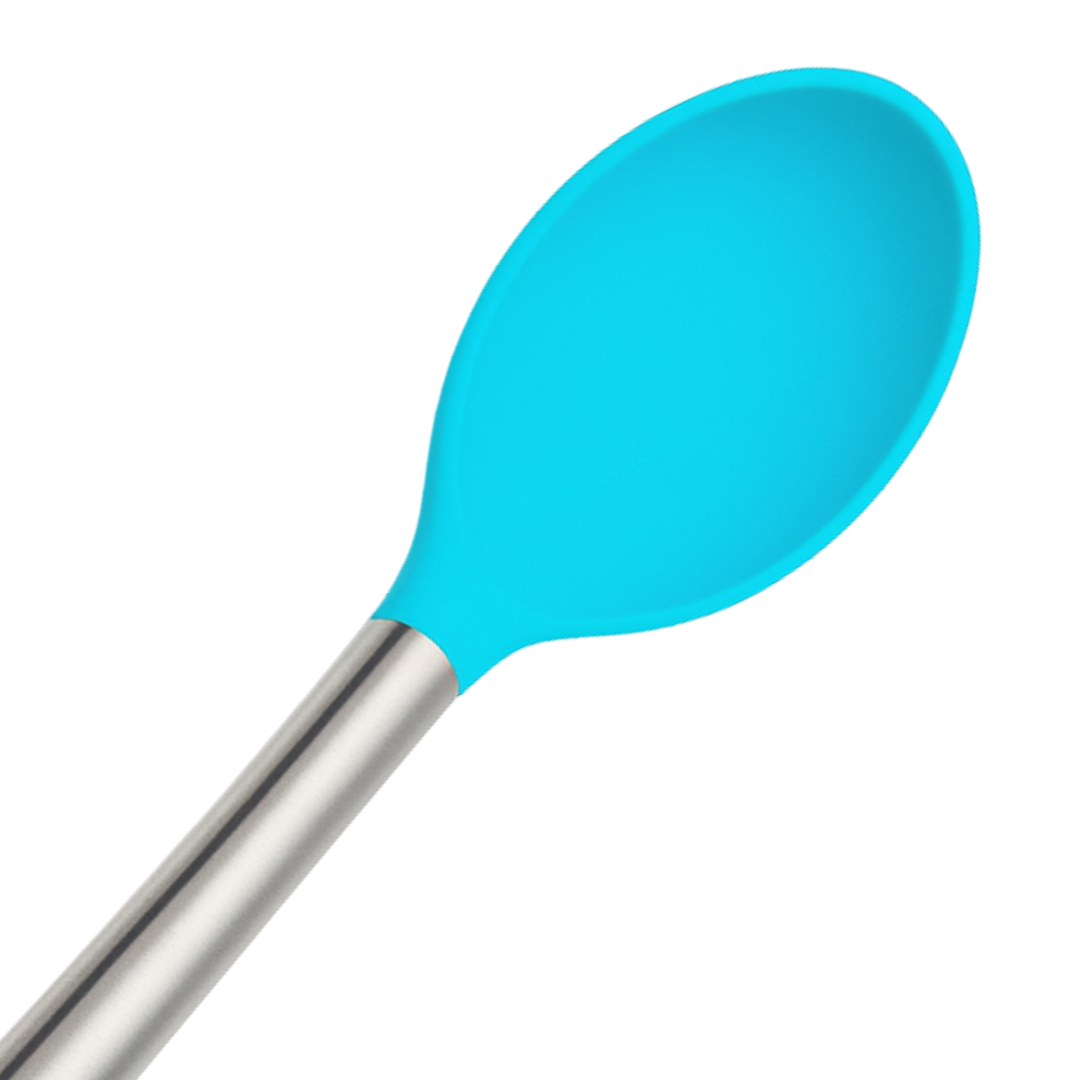 Colher De Silicone Com Cabo De Madeira Dk Armarinhos