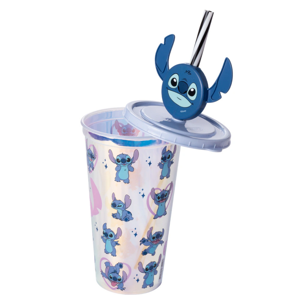 Copo Refri Furta-Cor com Pin Stitch 500ml Plasútil