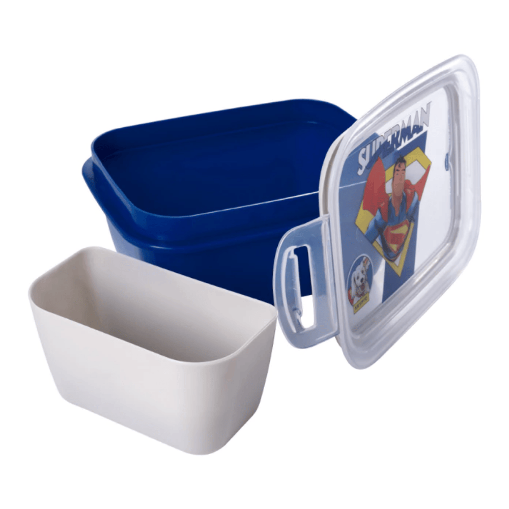 Marmita Trava Superman 630Ml Plasutil