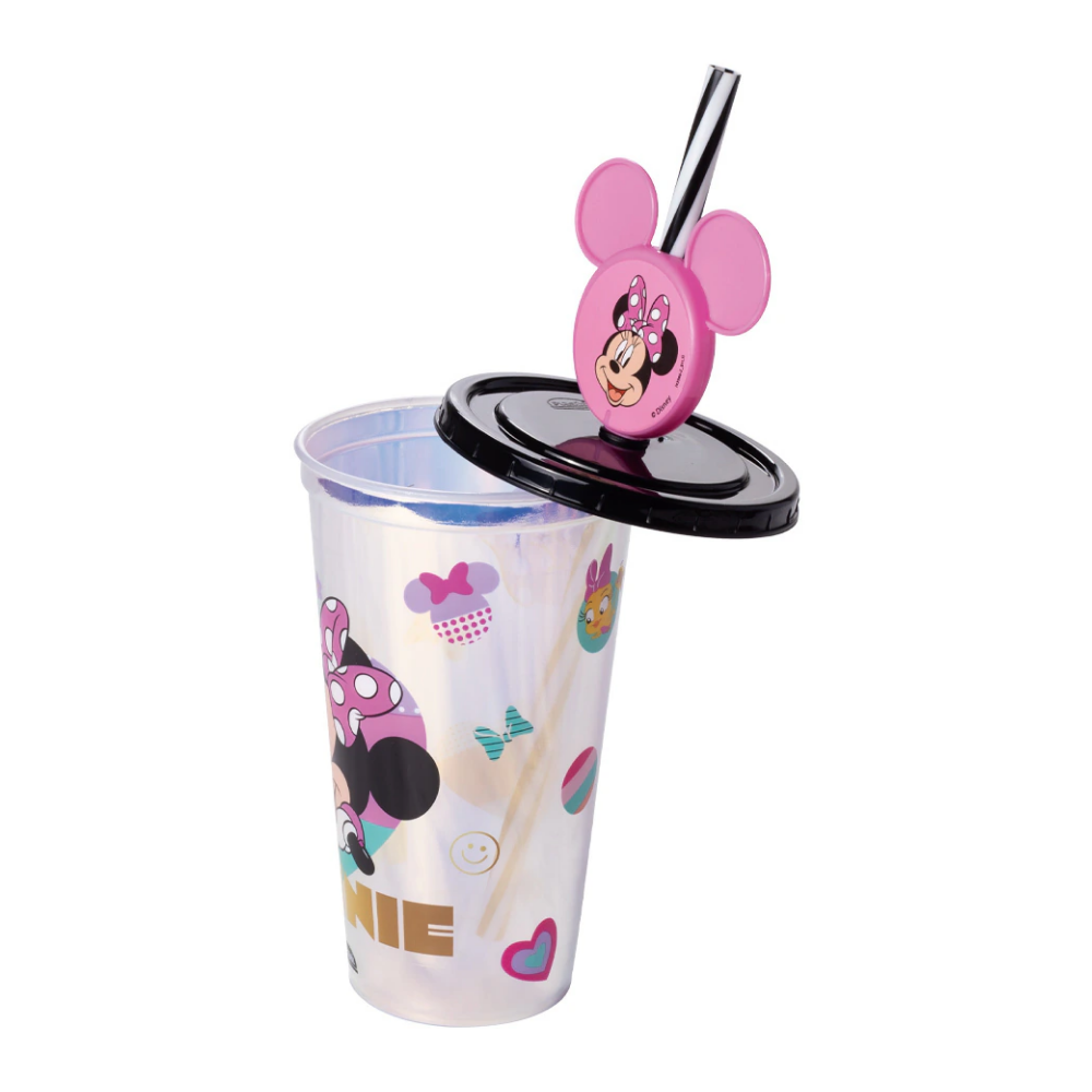 Copo Refri com Pin Minnie 500ml Plasútil