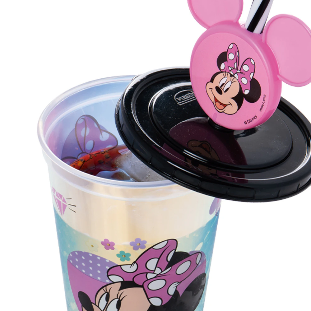 Copo Refri com Pin Minnie 500ml Plasútil