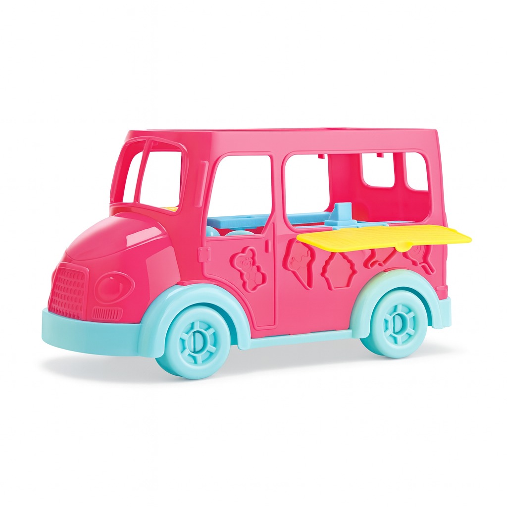 Boneca Com Massinha E Carrinho Divertoys