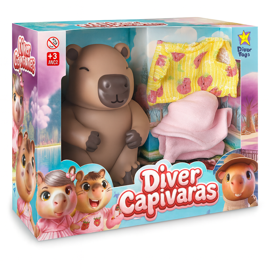 Capivara Menina Sueter