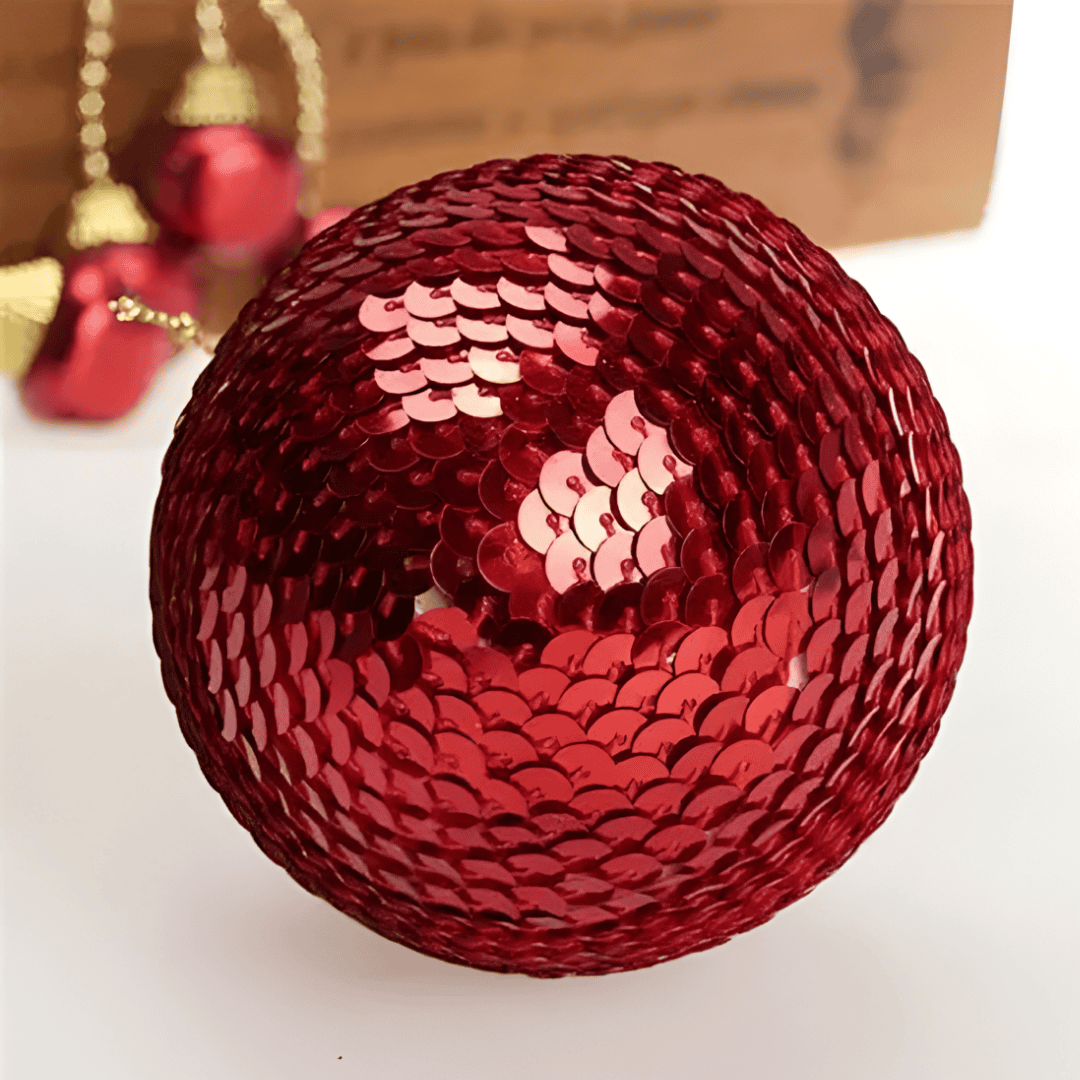 Bola Decorativa para Árvore de Natal 8cm Multiart