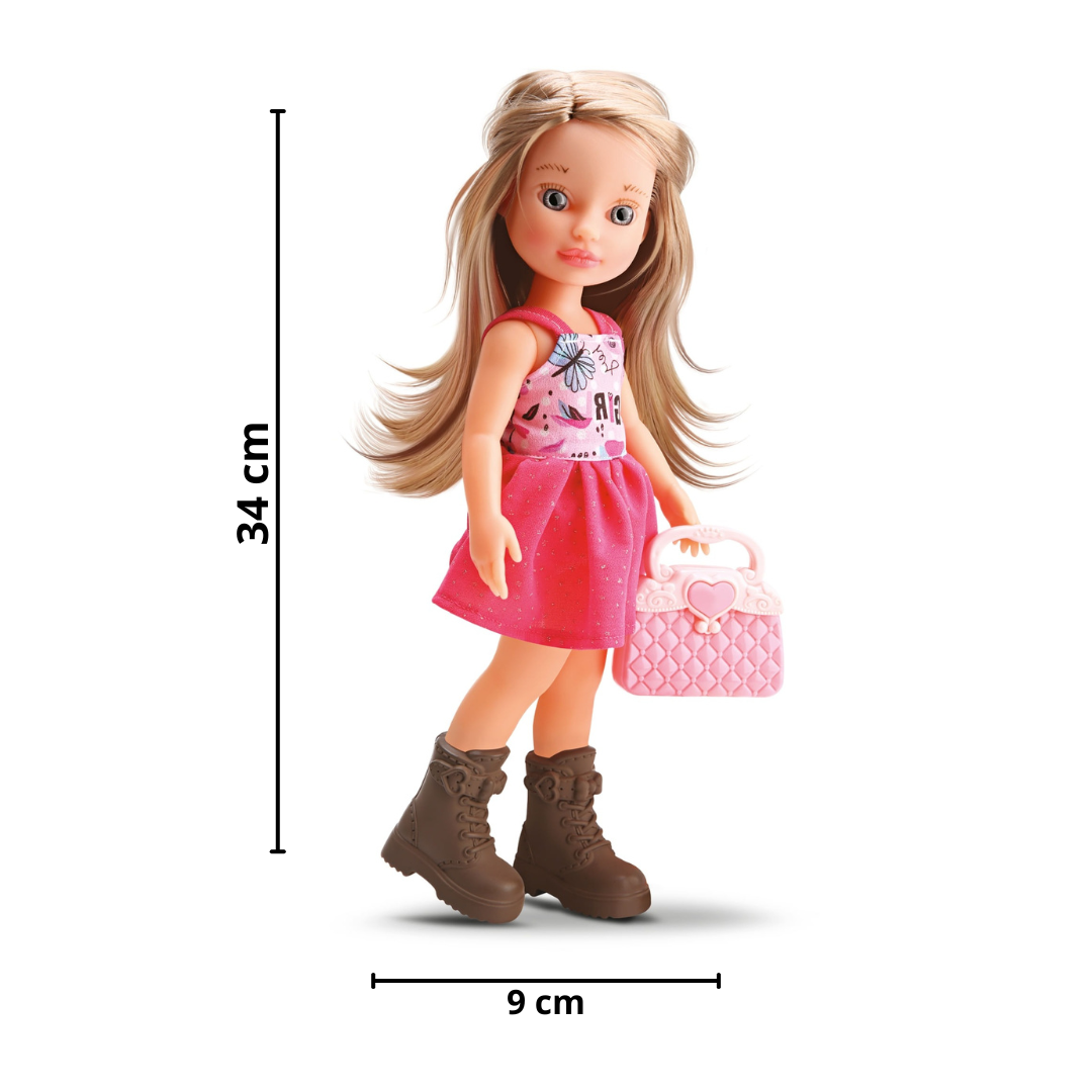 Boneca Beverly Girls Fashion Bee Toys