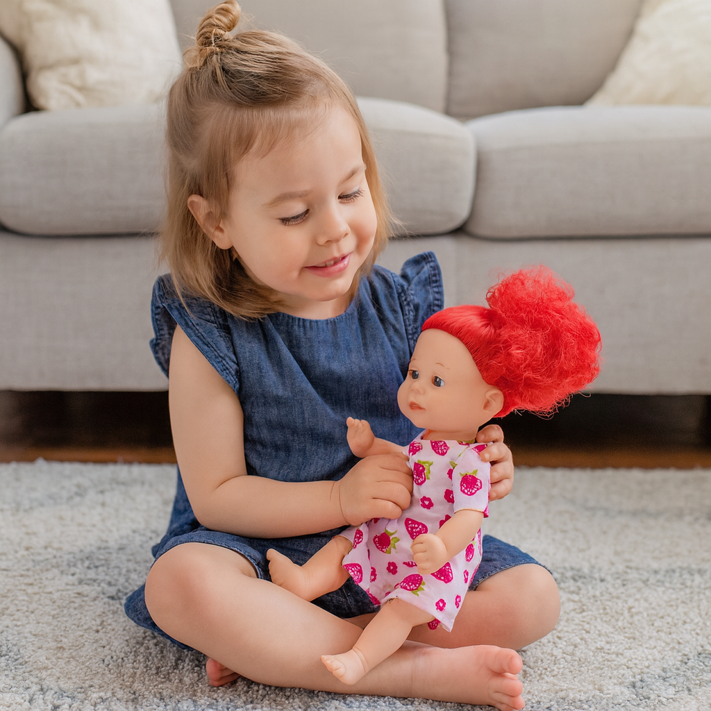 Boneca Fresh Fruit Melancia Morango E Uva Bee Toys