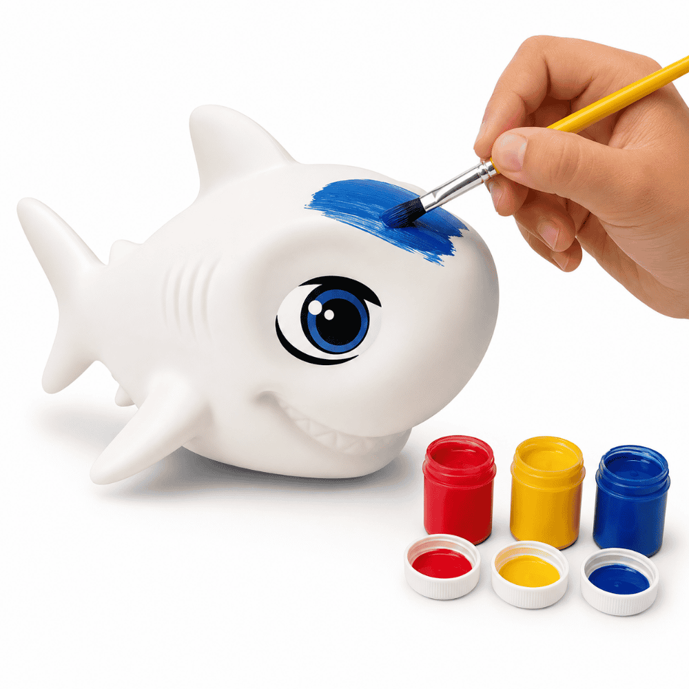 Baby Fish Tubarão Pintura Bee Toys