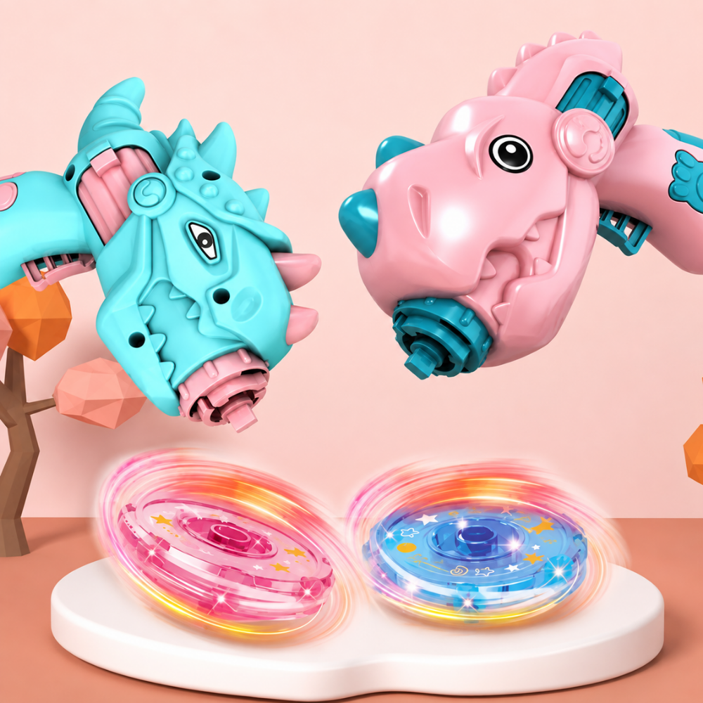 Lançador Gyro UFO Dinossauro Cores Sortidas For Kids
