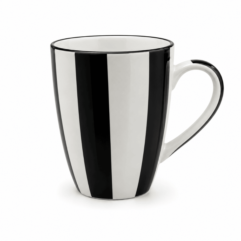 Caneca de Cerâmica Verso 330ml Etilux