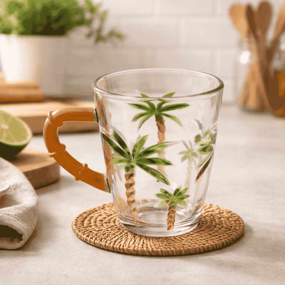 Caneca Trancoso Palm 210 Ml Etilux