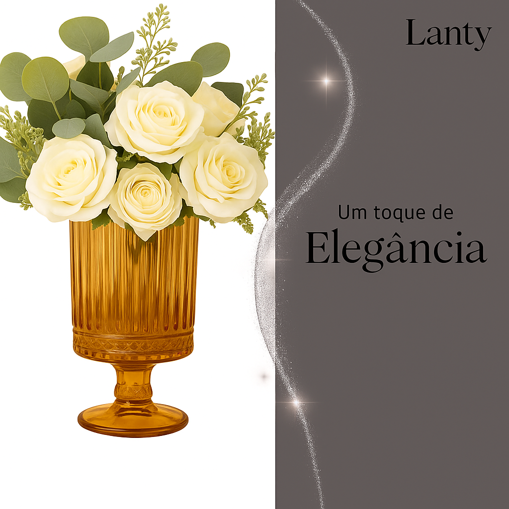 Vaso Decorativo Ambar Kehome