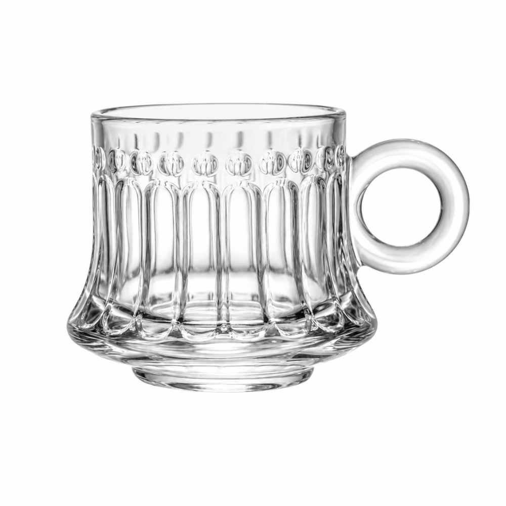 Xícara de Café Space 70ml Cristal Sortida Coliseu