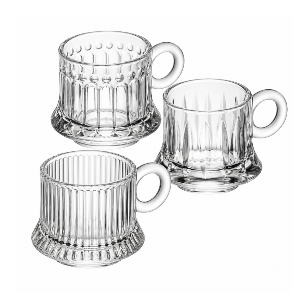 Xícara de Café Space 70ml Cristal Sortida Coliseu