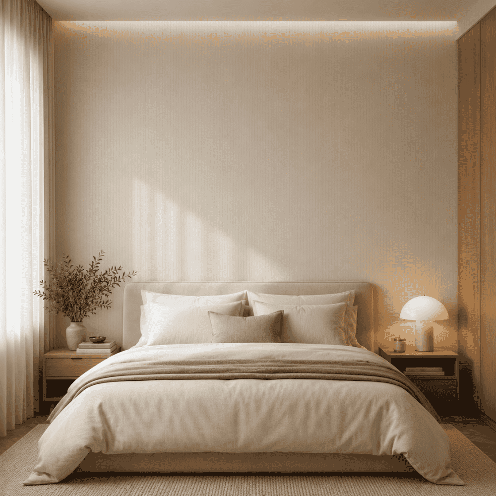 Papel Decorativo Auto Adesivo Linho Bege 45x5m Yins