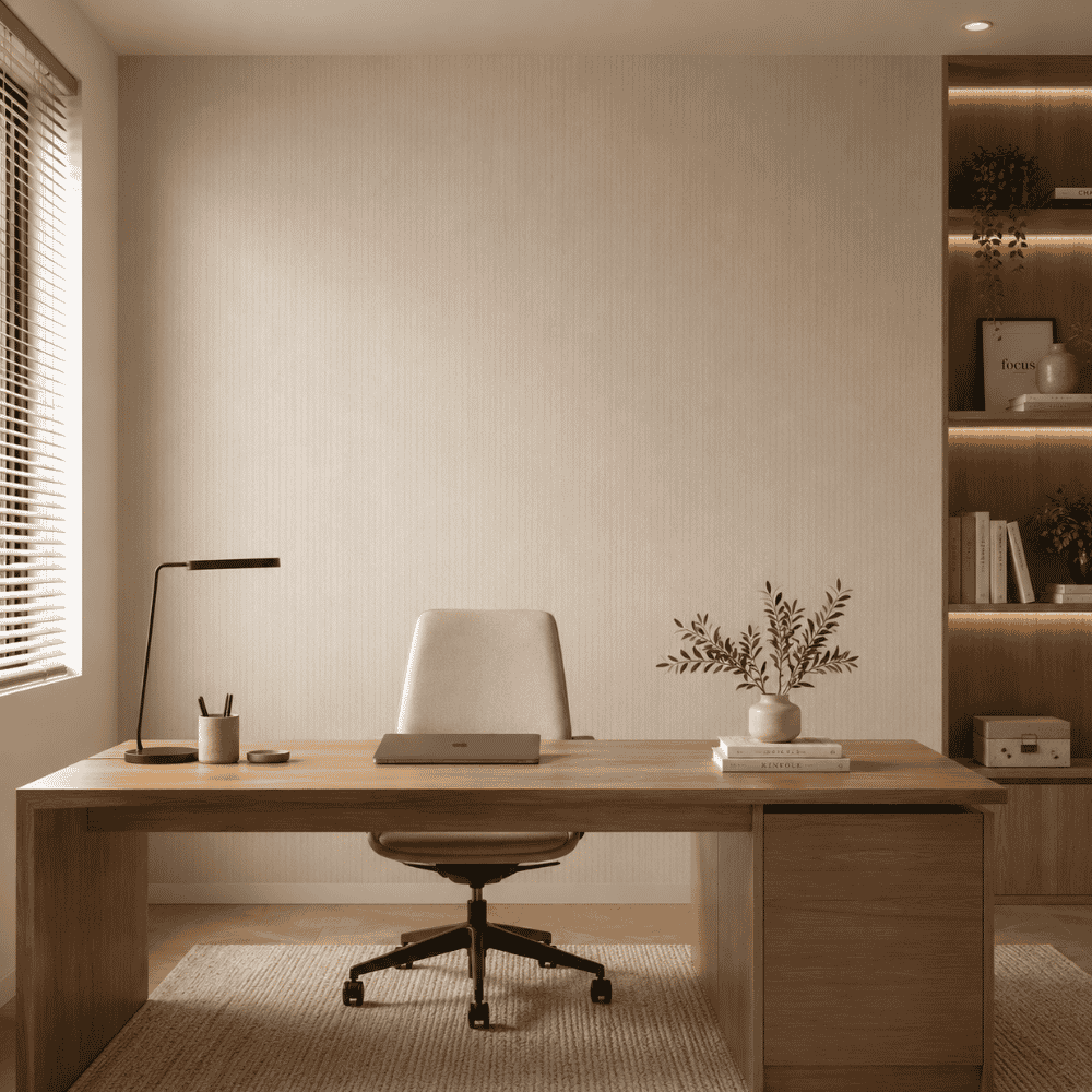 Papel Decorativo Auto Adesivo Linho Bege 45x5m Yins