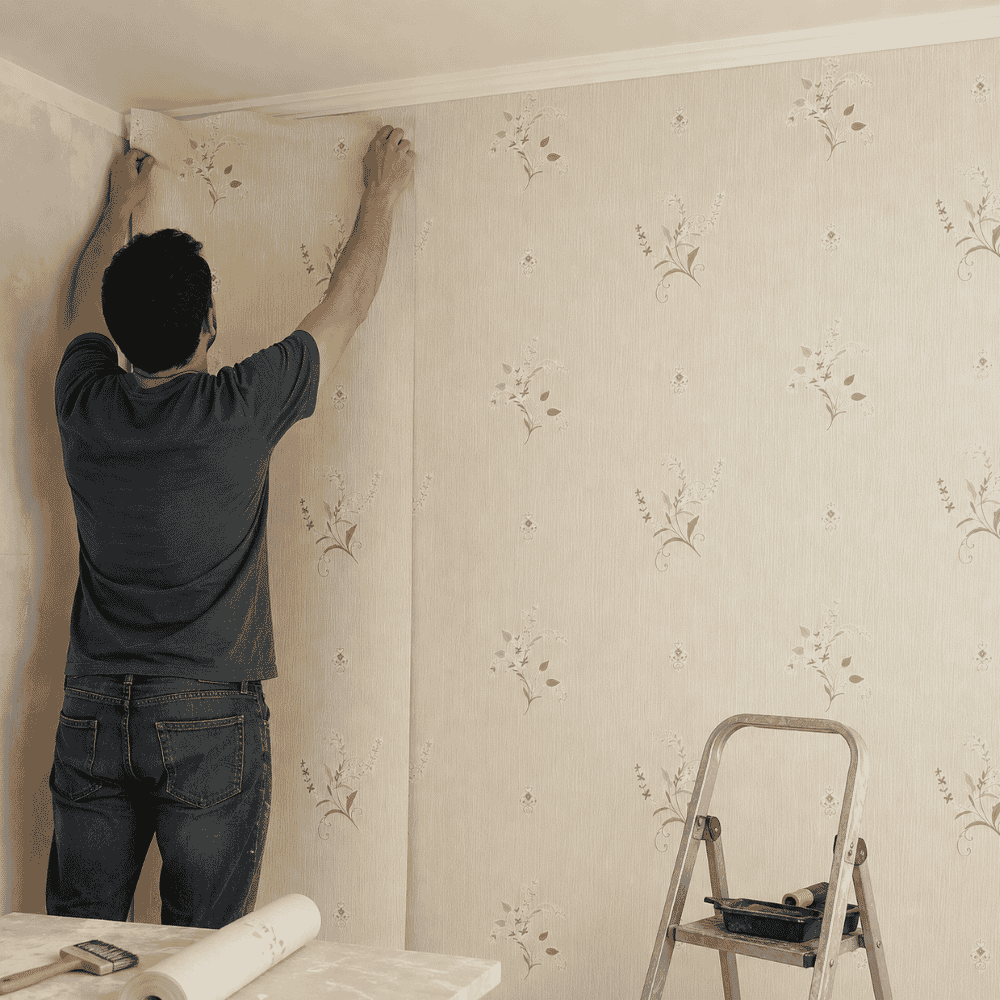 Papel Decorativo Auto Adesivo Linho Olsen 45x5m Yins