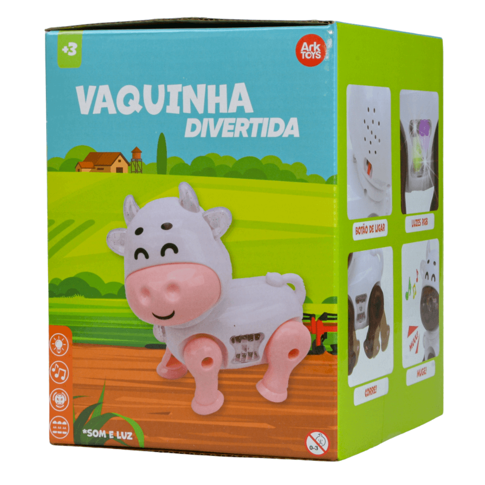 Vaquinha Luz E Som Arktoys