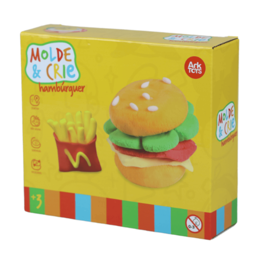 Massa De Modelar Lanche Arktoys
