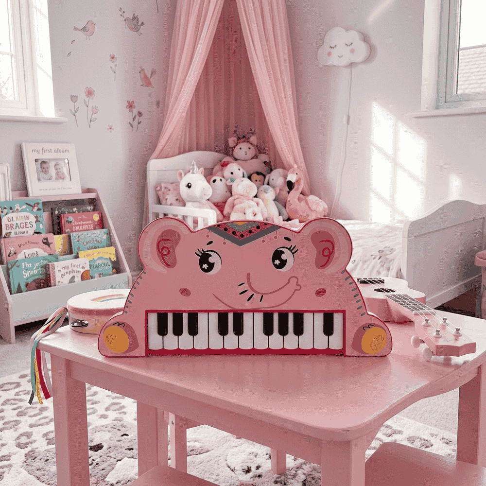 Teclado Zoo Infantil Elefante Arktoys