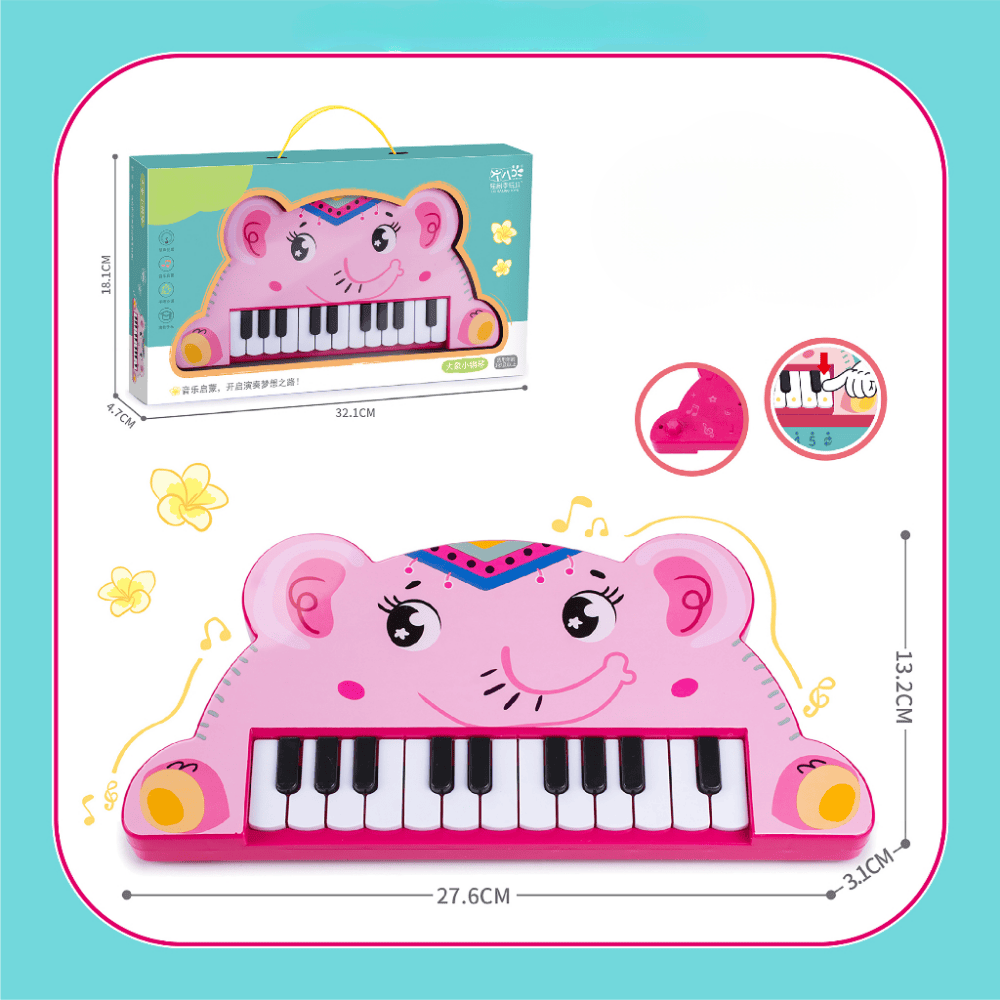 Teclado Zoo Infantil Elefante Arktoys