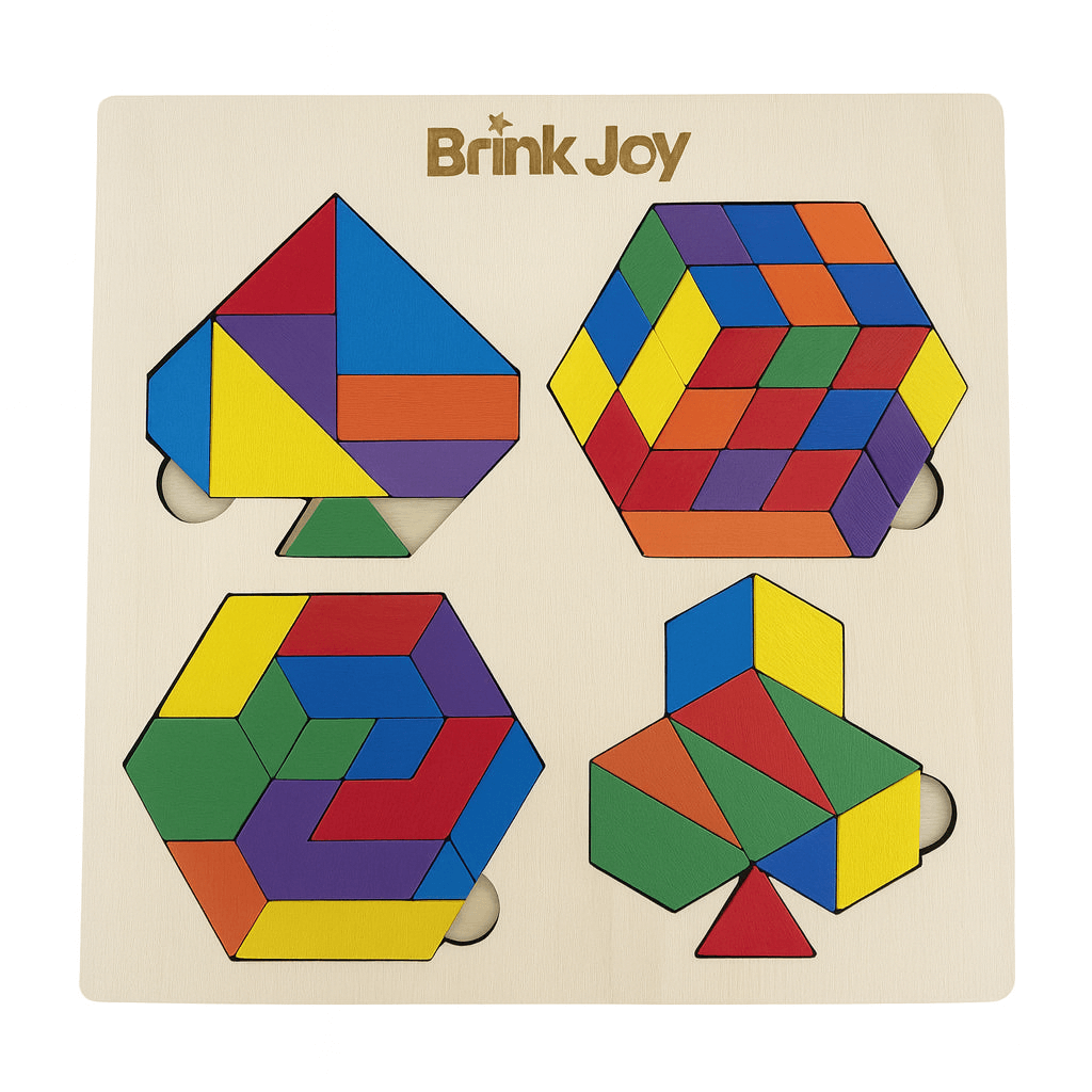 Quebra-Cabeça Inteligente De Madeira Arktoys
