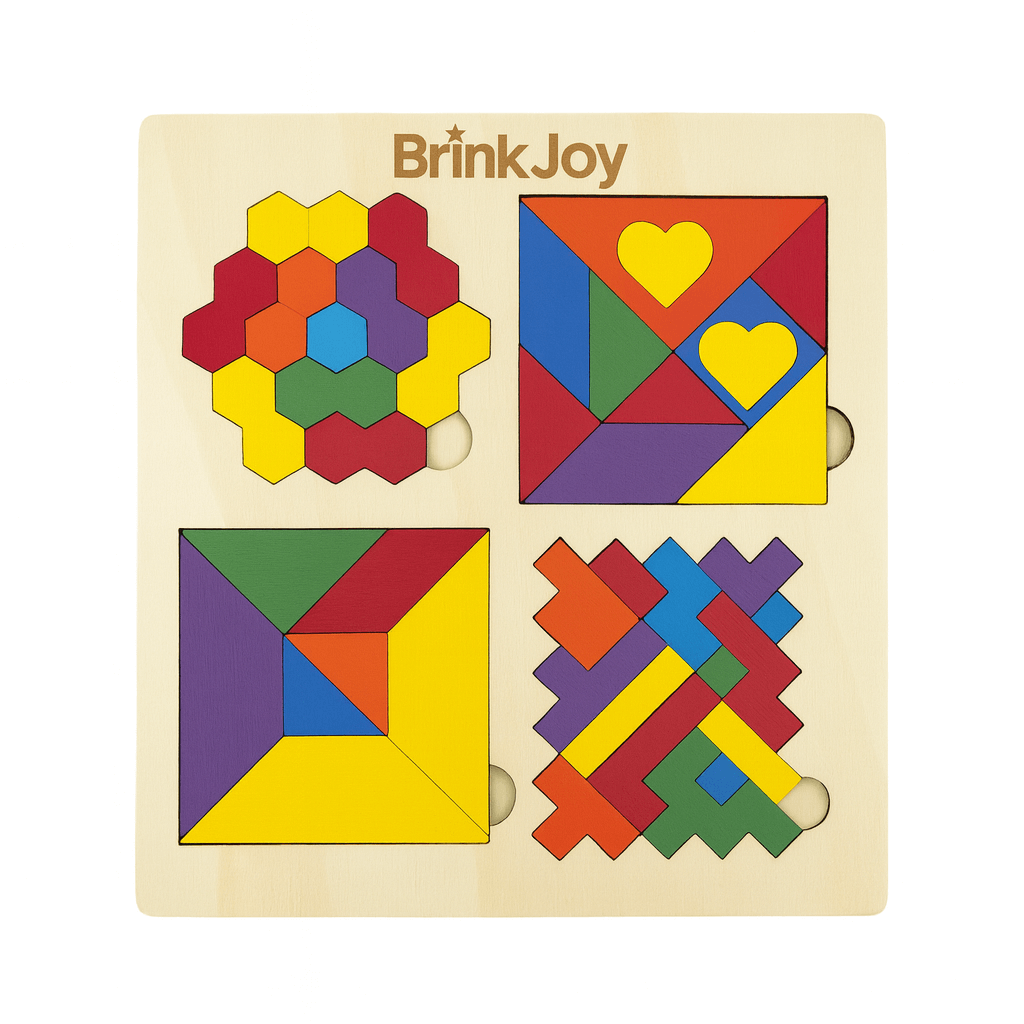 Quebra-Cabeça Inteligente De Madeira Arktoys